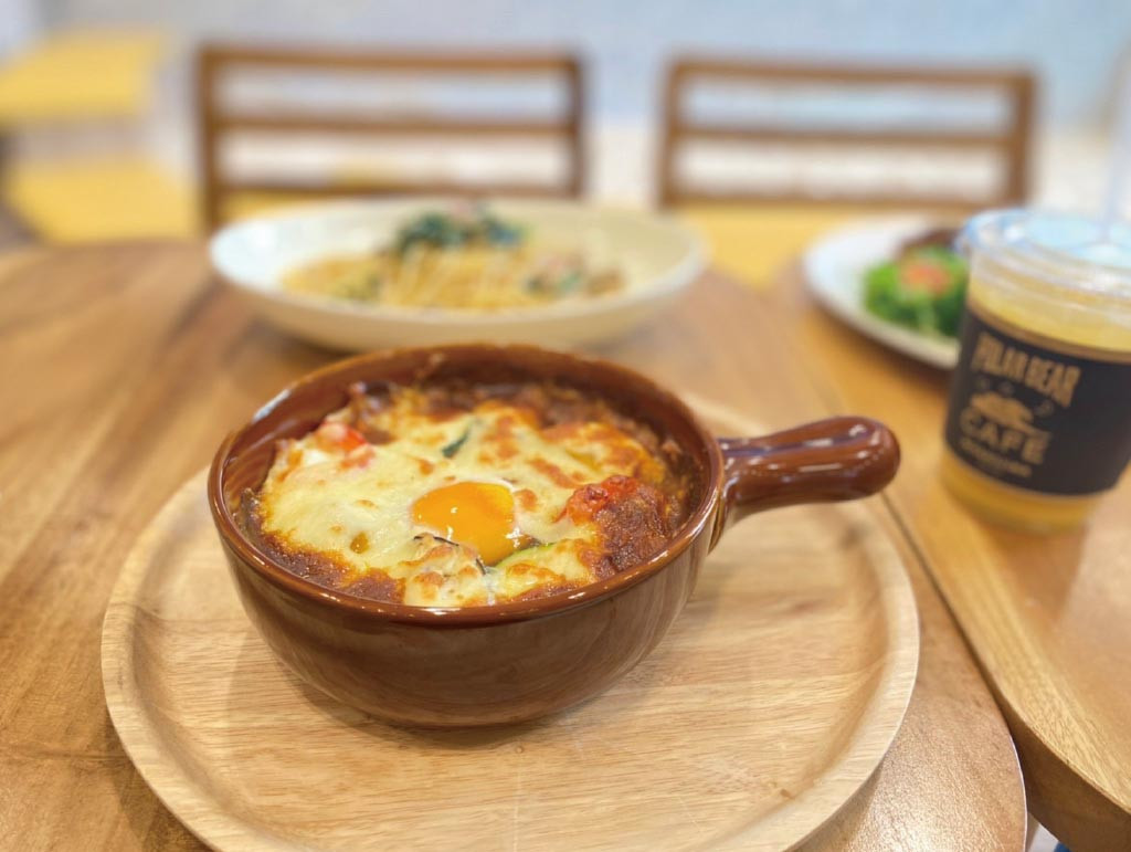 彩り野菜の焼きカレー