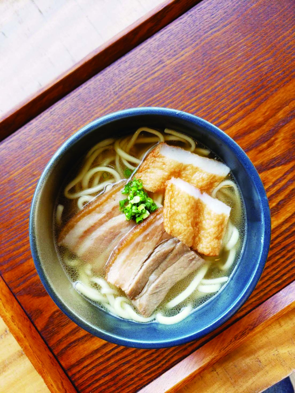 宮古そば（島の惣菜3品付き）990円